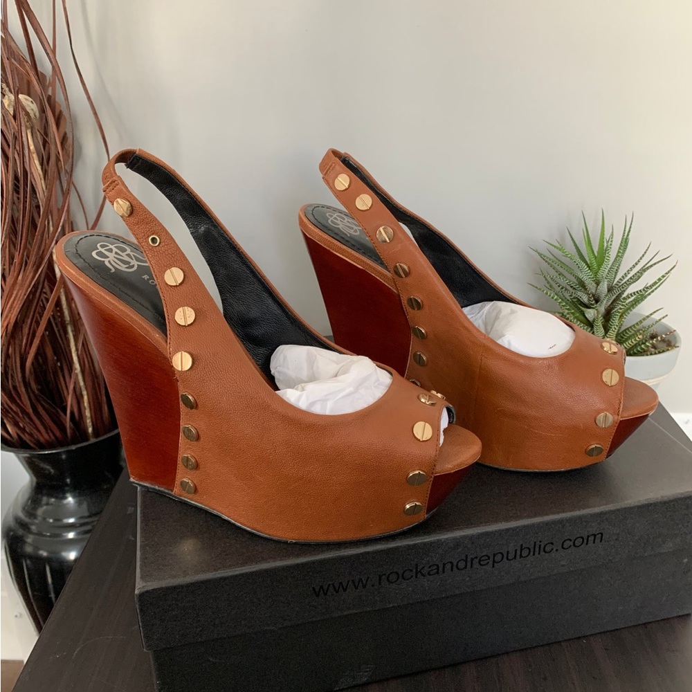 Size 9 Rock & Republic Bette Slingback